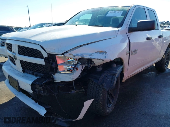 2014 Ram 1500 Express with VIN 1C6RR7FTXES119572, listed as a IAAI auction lot 41655142 with 143,232 mi miles. Bid and sale history available at carsss.com. Image 6.