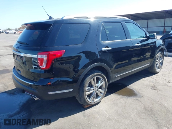 2018 Ford Explorer Platinum with VIN 1FM5K8HT0JGB32399, listed as a IAAI auction lot 42499905 with 51,345 mi miles and . Bid and sale history available at DreamBid. Image 4.