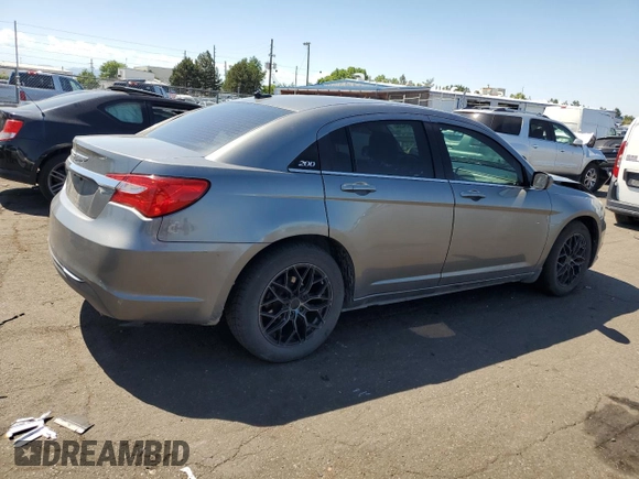 2013 Chrysler 200 LX with VIN 1C3CCBAG0DN724568, listed as a Copart auction lot 61954394 with 103,466 mi miles and Salvage Title. Bid and sale history available at carsss.com. Image 3.