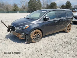 2020 Kia Sedona EX with VIN KNDMB5C14L6647578, listed as a Copart auction lot 50916505 with 101,855 mi miles and Salvage Title. Bid and sale history available at carsss.com. Image 1.
