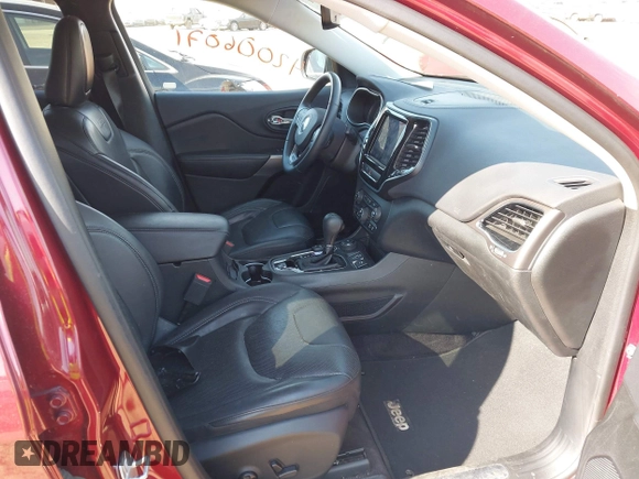 2019 Jeep Cherokee Limited with VIN 1C4PJMDX4KD122186, listed as a IAAI auction lot 42006071 with 83,164 mi miles and . Bid and sale history available at DreamBid. Image 5.