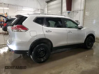 2016 Nissan Rogue S with VIN 5N1AT2MM0GC882425, listed as a Copart auction lot 47826255 with 149,375 mi miles and Salvage Title. Bid and sale history available at DreamBid. Image 3.