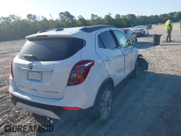 2017 Buick Encore Preferred с VIN KL4CJASB2HB007976, выставлен на аукционе IAAI как лот 42157493 с пробегом 118 437 миль миль и . История ставок и продаж доступна на DreamBid. Изображение 4.