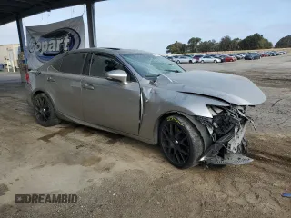 2016 Lexus IS 200t with VIN JTHBA1D28G5036909, listed as a Copart auction lot 59609255 with 141,049 mi miles and Salvage title. Bid and sale history available at DreamBid. Image 4.