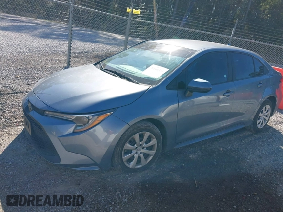 2022 Toyota Corolla LE with VIN 5YFEPMAE9NP273308, listed as a IAAI auction lot 41640335 with 106,282 mi miles and . Bid and sale history available at carsss.com. Image 17.