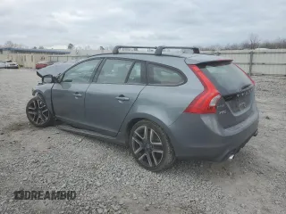 2017 Volvo V60 Dynamic with VIN YV140MEL9H1364252, listed as a Copart auction lot 44056205 with 79,889 mi miles and Salvage Title. Bid and sale history available at carsss.com. Image 2.