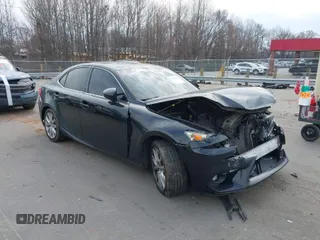 2015 Lexus IS 250 with VIN JTHBF1D21F5059089, listed as a IAAI auction lot 41679418 with 129,697 mi miles and . Bid and sale history available at DreamBid. Image 1.
