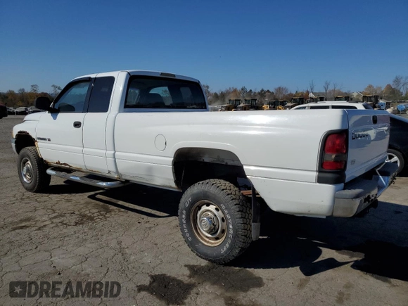 2001 Dodge Ram 2500 with VIN 1B7KF23Z91J617454, listed as a Copart auction lot 76976994 with 95,067 mi miles and Salvage Title. Bid and sale history available at carsss.com. Image 2.