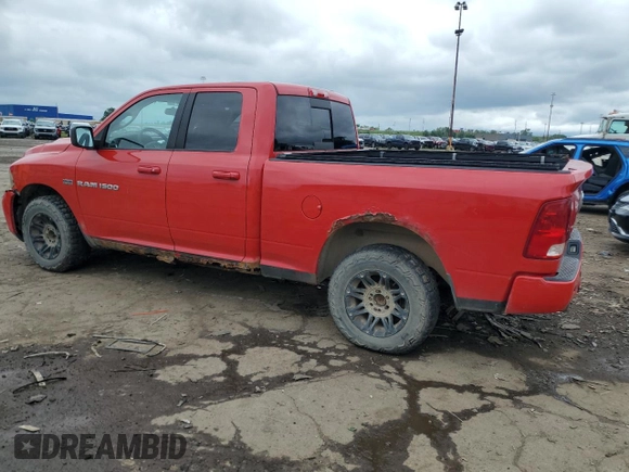 2012 Ram 1500 Sport with VIN 1C6RD7HT9CS134721, listed as a Copart auction lot 61414435 with 249,058 mi miles and Clean title. Bid and sale history available at DreamBid. Image 2.