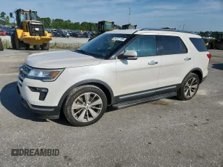 2018 Ford Explorer Limited z VIN 1FM5K7FH5JGA76324, wystawiony jako Copart lot #60721195 z przebiegiem 205 423 mil mil oraz Szkoda całkowita • Salvage title. Historia ofert i sprzedaży dostępna na DreamBid. Obrazek 1.