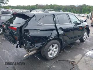 2023 Toyota Highlander L with VIN 5TDKDRBH6PS043799, listed as a IAAI auction lot 42617278 with 14,744 mi miles and . Bid and sale history available at DreamBid. Image 4.