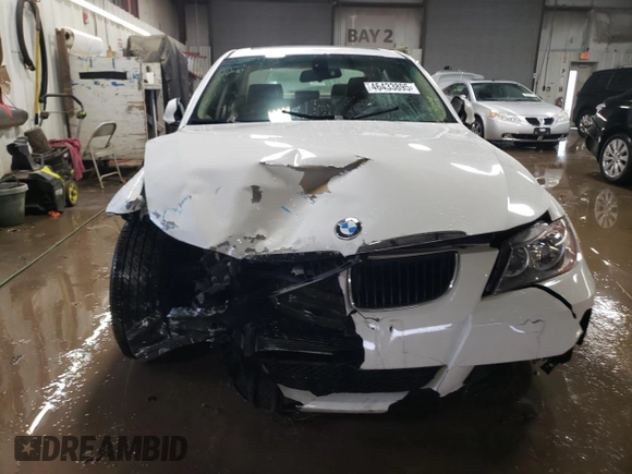 2006 BMW 3 Series 325i with VIN WBAVB13556PT00630, listed as a Copart auction lot 46433895 with 168,688 mi miles and Salvage Title. Bid and sale history available at carsss.com. Image 5.