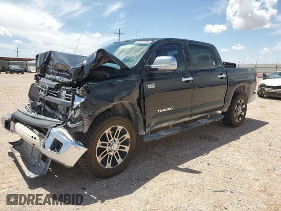2014 Toyota Tundra SR5 with VIN 5TFEY5F13EX170220, listed as a Copart auction lot 55991915 with 252,296 mi miles and Salvage title. Bid and sale history available at DreamBid. Image 1.