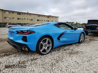 2020 Chevrolet Corvette 2LT with VIN 1G1Y72D43L5116316, listed as a Copart auction lot 48979094 with 0 mi miles. Bid and sale history available at carsss.com. Image 3.