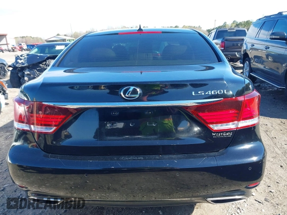 2013 Lexus LS 460 L z VIN JTHGL5EF4D5047720, wystawiony jako IAAI lot #41854275 z przebiegiem 144 564 mil mil oraz . Historia ofert i sprzedaży dostępna na DreamBid. Obrazek 16.