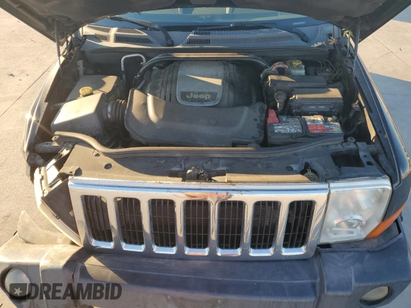 2007 Jeep Commander Limited с VIN 1J8HG58217C591460, выставлен на аукционе Copart как лот 44587295 с пробегом 246 933 миль миль и Списание • Salvage title. История ставок и продаж доступна на DreamBid. Изображение 12.