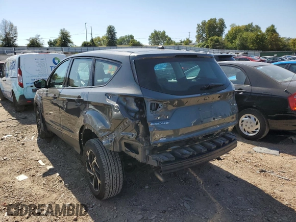 2017 Ford Escape S with VIN 1FMCU0F79HUE54348, listed as a Copart auction lot 69583053 with 95,131 mi miles and Salvage Title. Bid and sale history available at carsss.com. Image 2.