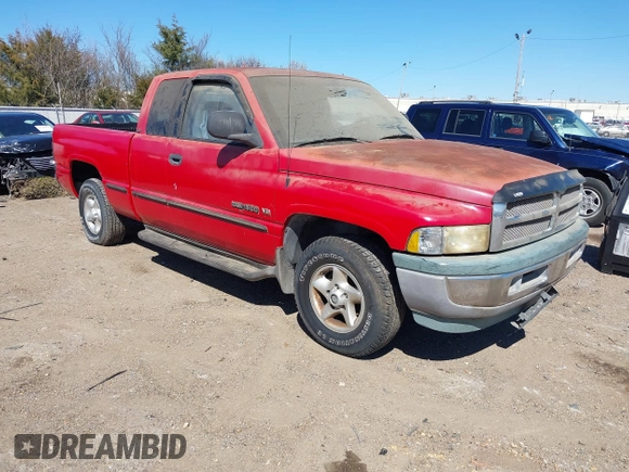 1999 Dodge 1500 z VIN 3B7HC13Y1XM517526, wystawiony jako IAAI lot #41746242 z przebiegiem 116 048 mil mil oraz . Historia ofert i sprzedaży dostępna na DreamBid. Obrazek 1.
