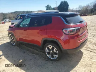 2018 Jeep Compass Limited with VIN 3C4NJCCB8JT410955, listed as a Copart auction lot 49793275 with 69,452 mi miles and Salvage Title. Bid and sale history available at carsss.com. Image 2.