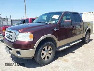 2008 Ford F-150 XLT with VIN 1FTPW14V58KC96206, listed as a IAAI auction lot 42004866 with 208,481 mi miles. Bid and sale history available at carsss.com. Image 17.