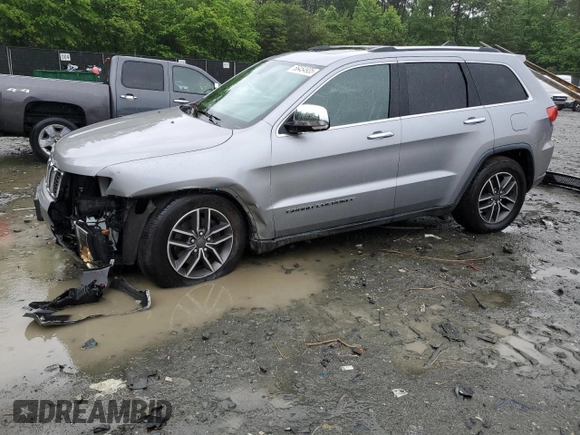 2019 Jeep Grand Cherokee Limited X with VIN 1C4RJFBG8KC671886, listed as a Copart auction lot 56454935 with 52,592 mi miles and Salvage title. Bid and sale history available at DreamBid. Image 1.