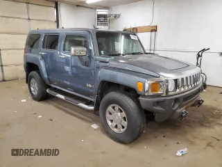 2006 Hummer H3 with VIN 5GTDN136268196079, listed as a Copart auction lot 77108094 with 114,255 mi miles and Clean Title. Bid and sale history available at carsss.com. Image 4.