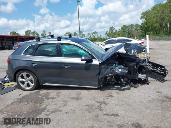 2023 Audi Q5 S line Premium Plus с VIN WA1EAAFY1P2088376, выставлен на аукционе IAAI как лот 42190489 с пробегом 14 067 миль миль и . История ставок и продаж доступна на DreamBid. Изображение 13.