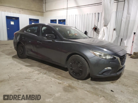 2015 Mazda 3 i SV with VIN JM1BM1T72F1270829, listed as a Copart auction lot 88160455 with 67,797 mi miles and Salvage Title. Bid and sale history available at carsss.com. Image 4.