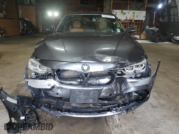 2016 BMW 3 Series 328i xDrive with VIN WBA8E3C59GK502613, listed as a Copart auction lot 63661805 with 127,559 mi miles and Salvage title. Bid and sale history available at DreamBid. Image 5.