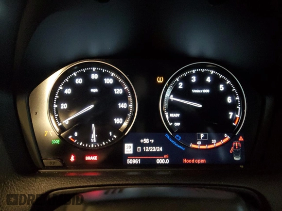 2020 BMW 2 Series 230i with VIN WBA2M7C04L7E23712, listed as a Copart auction lot 86177604 with 50,961 mi miles and Salvage Title. Bid and sale history available at carsss.com. Image 9.