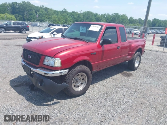 2003 Ford Ranger XL Fleet with VIN 1FTZR45E43PB37690, listed as a IAAI auction lot 42547978 with 167,541 mi miles and . Bid and sale history available at DreamBid. Image 2.