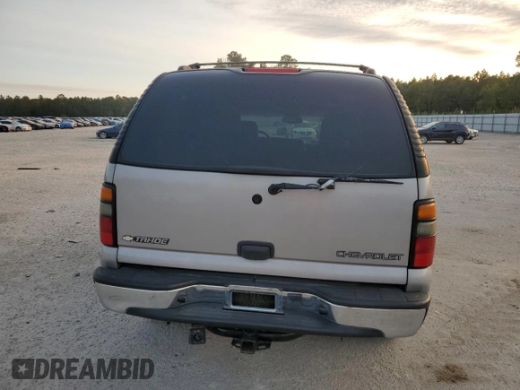 2005 Chevrolet Tahoe LS with VIN 1GNEC13TX5J203057, listed as a Copart auction lot 75601884 with 235,748 mi miles and Salvage Title. Bid and sale history available at carsss.com. Image 6.