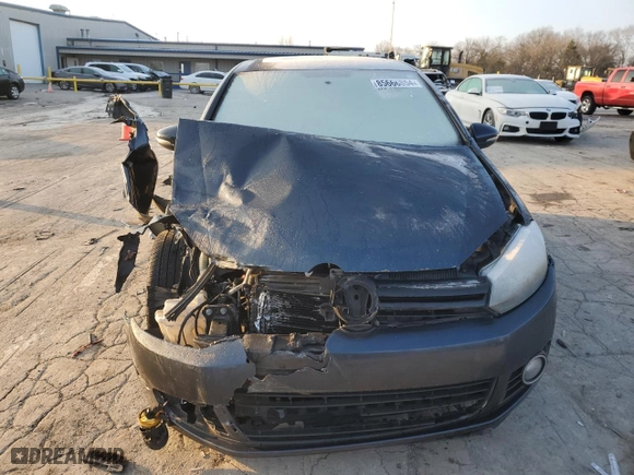 2011 Volkswagen Golf TDI with VIN WVWDM7AJ3BW176840, listed as a Copart auction lot 85666854 with 145,910 mi miles and Salvage Title. Bid and sale history available at carsss.com. Image 5.