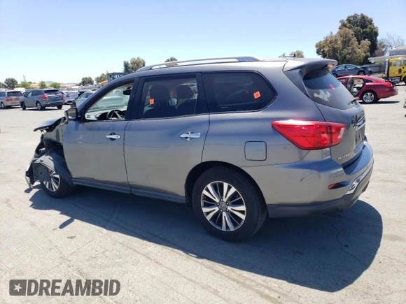 2018 Nissan Pathfinder SL with VIN 5N1DR2MN2JC640523, listed as a Copart auction lot 57519835 with 162,671 mi miles and Salvage title. Bid and sale history available at DreamBid. Image 2.