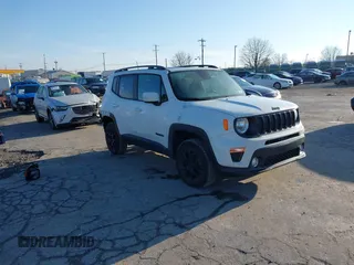 2019 Jeep Renegade Latitude z VIN ZACNJBBB1KPK16687, wystawiony jako IAAI lot #40934163 z przebiegiem 80 528 mil mil oraz . Historia ofert i sprzedaży dostępna na DreamBid. Obrazek 1.