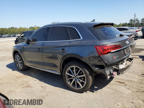 2021 Audi SQ5 Premium Plus with VIN WA1B4AFY0M2026456, listed as a Copart auction lot 77312444 with 74,103 mi miles and Salvage Title. Bid and sale history available at DreamBid. Image 2.