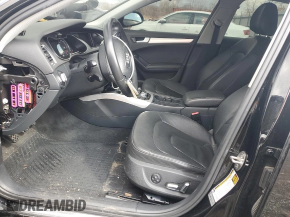 2013 Audi A4 Premium Plus with VIN WAUHFAFL0DA190131, listed as a Copart auction lot 47064615 with 96,970 mi miles and Salvage Title. Bid and sale history available at carsss.com. Image 7.