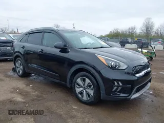 2020 Kia Niro LX with VIN KNDCB3LC5L5442939, listed as a IAAI auction lot 42006101 with 93,689 mi miles and . Bid and sale history available at DreamBid. Image 1.
