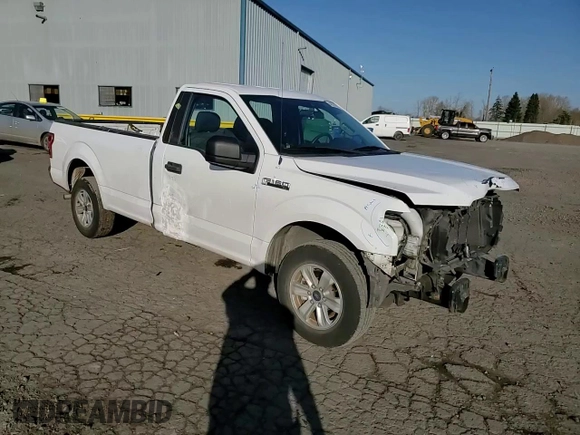 2019 Ford F-150 XL z VIN 1FTMF1C59KKD60498, wystawiony jako Copart lot #48210555 z przebiegiem 67 474 mil mil oraz Szkoda całkowita • Salvage title. Historia ofert i sprzedaży dostępna na DreamBid. Obrazek 11.