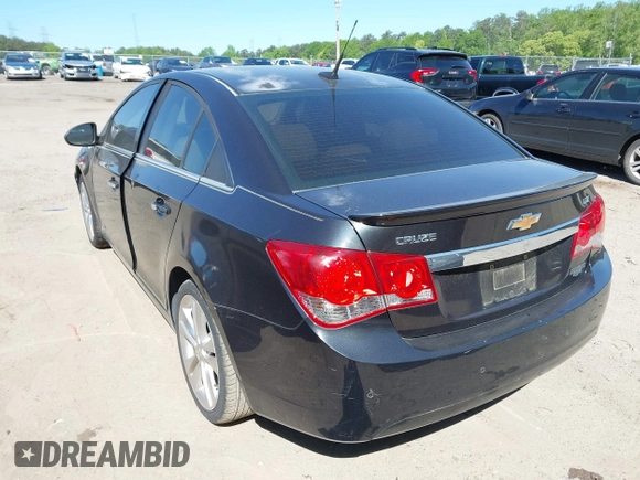 2011 Chevrolet Cruze LTZ with VIN 1G1PH5S97B7132627, listed as a IAAI auction lot 42043940 with 185,258 mi miles and . Bid and sale history available at DreamBid. Image 3.