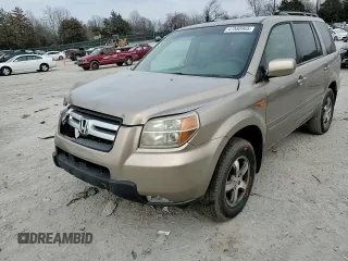 2007 Honda Pilot EX with VIN 5FNYF18487B004128, listed as a Copart auction lot 47588965 with 217,669 mi miles and Clean Title. Bid and sale history available at carsss.com. Image 12.
