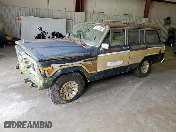 1986 Jeep Grand Wagoneer с VIN 1JCNJ15U5GT147524, выставлен на аукционе Copart как лот 57421255 с пробегом 112 292 миль миль и Списание • Salvage title. История ставок и продаж доступна на DreamBid. Изображение 1.