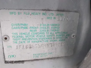 2004 Subaru Forester XS с VIN JF1SG65694H744018, выставлен на аукционе IAAI как лот 42236080 с пробегом 203 631 миль миль и . История ставок и продаж доступна на DreamBid. Изображение 9.