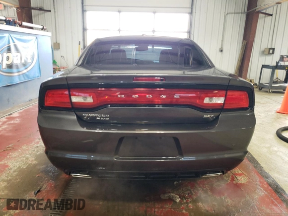 2014 Dodge Charger SXT with VIN 2C3CDXJG2EH211164, listed as a Copart auction lot 68972554 with 125,539 mi miles and Salvage Title. Bid and sale history available at carsss.com. Image 6.