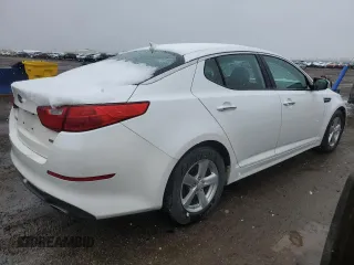 2015 Kia Optima LX with VIN KNAGM4A77F5659420, listed as a Copart auction lot 53915915 with 120,069 mi miles and Clean Title. Bid and sale history available at carsss.com. Image 3.