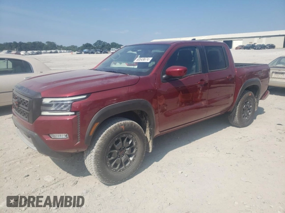 2024 Nissan Frontier PRO-4X with VIN 1N6ED1EK2RN637690, listed as a Copart auction lot 68549674 with 2,539 mi miles and Salvage Title. Bid and sale history available at carsss.com. Image 1.