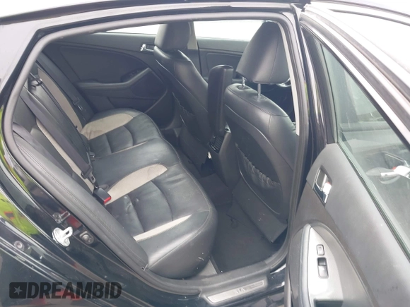 2012 Kia Optima SX with VIN 5XXGR4A62CG001281, listed as a IAAI auction lot 42076190 with 188,795 mi miles and . Bid and sale history available at carsss.com. Image 8.