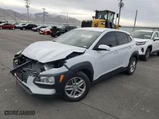 2021 Hyundai Kona SE with VIN KM8K1CAA1MU659049, listed as a Copart auction lot 43584525 with 69,338 mi miles and Salvage Title. Bid and sale history available at carsss.com. Image 1.