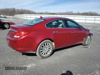 2013 Buick Regal Turbo Premium 2 with VIN 2G4GT5GV9D9190294, listed as a Copart auction lot 45120895 with 122,029 mi miles and Salvage title. Bid and sale history available at DreamBid. Image 3.