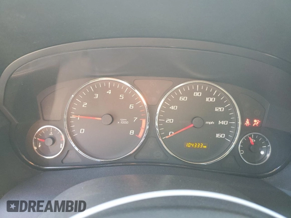 2007 Cadillac CTS with VIN 1G6DM57T870146369, listed as a Copart auction lot 64583924 with 104,333 mi miles and Salvage Title. Bid and sale history available at carsss.com. Image 9.